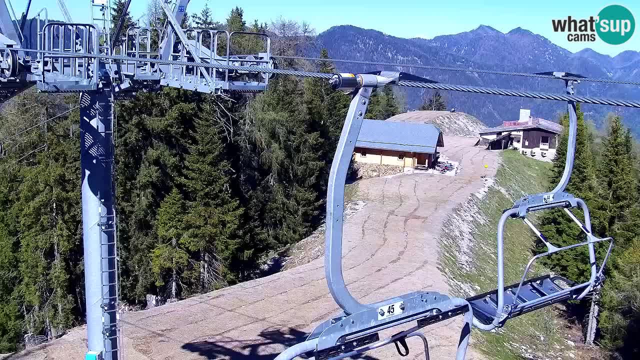 Webcam Kranjska Gora VITRANC 2 | station supérieure