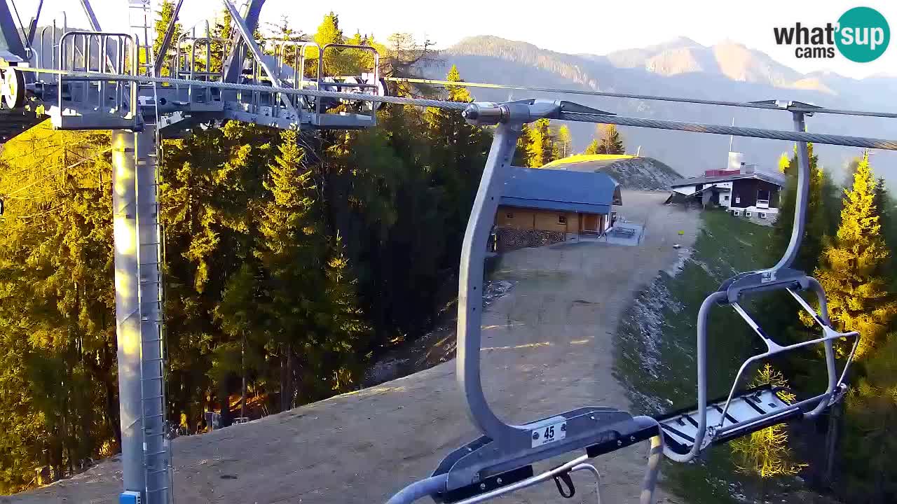 Webcam Kranjska Gora VITRANC 2 | station supérieure