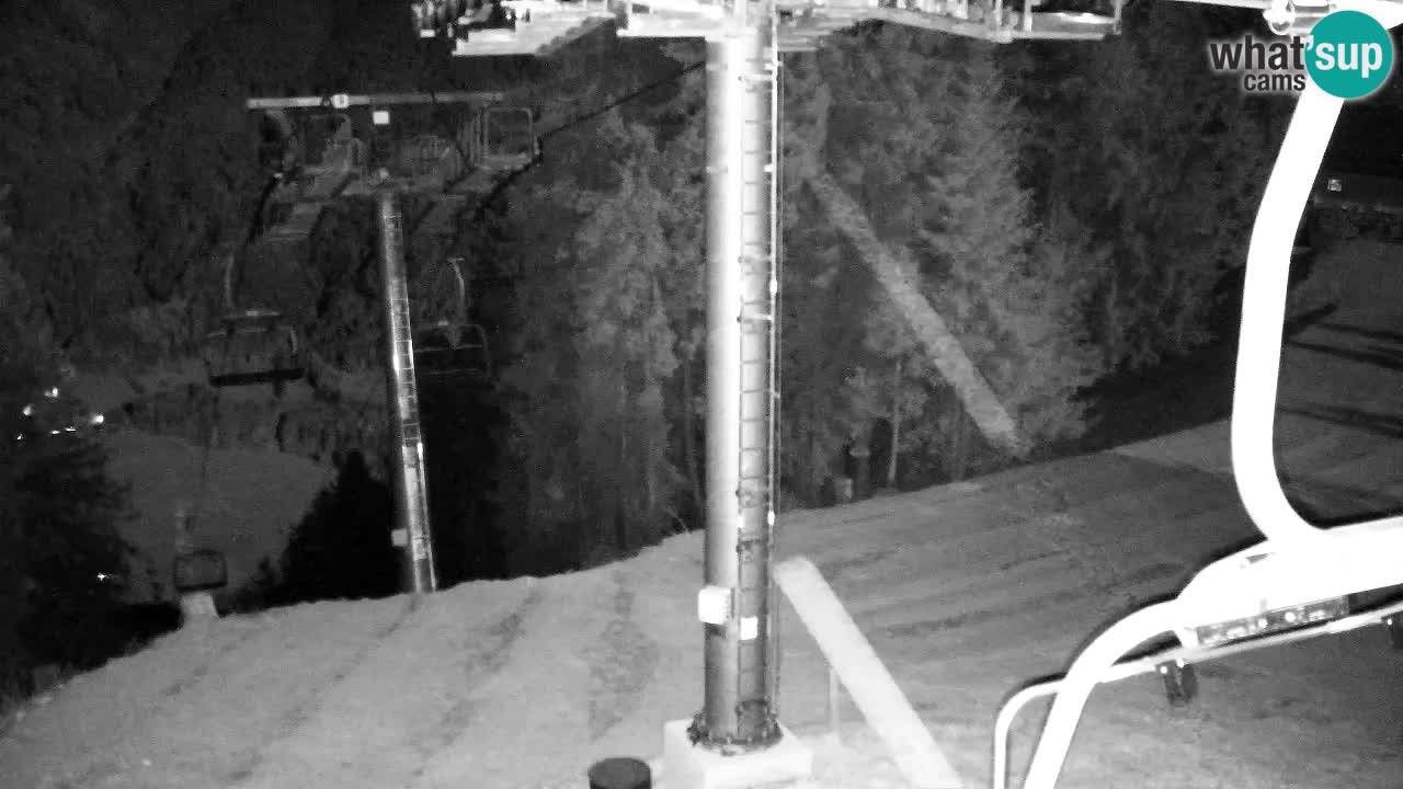 Webcam Kranjska Gora VITRANC 2 | Station supérieure