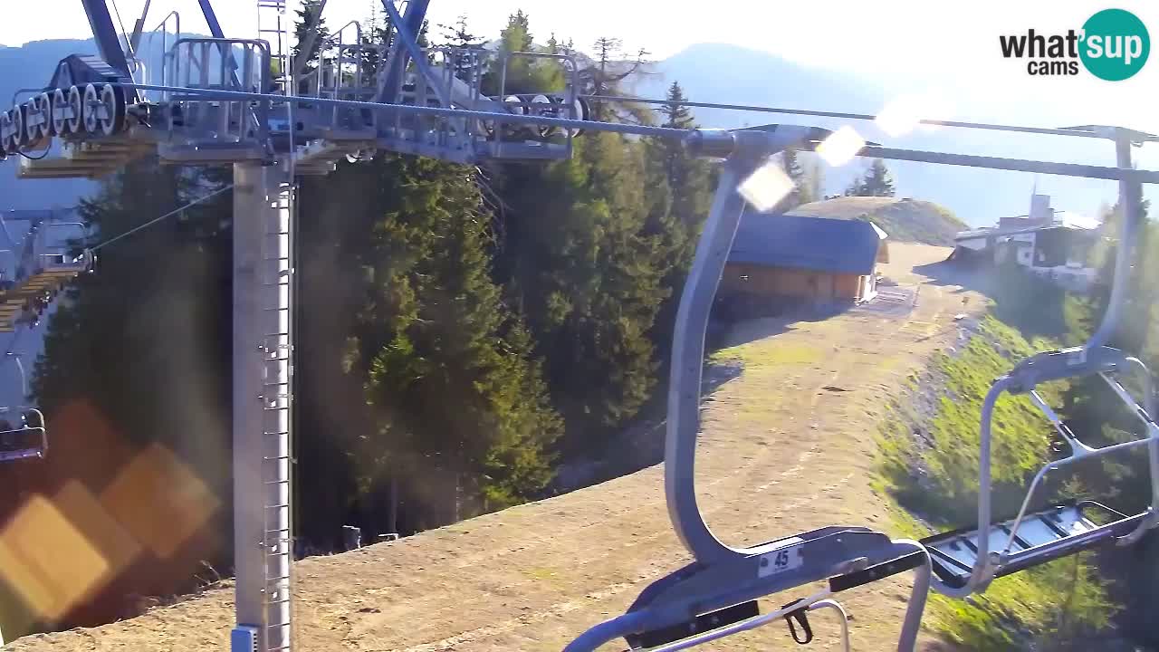 Webcam Kranjska Gora VITRANC 2 | Station supérieure