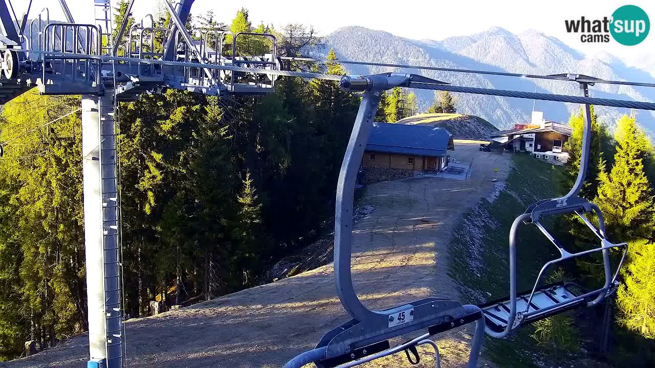 Webcam Kranjska Gora VITRANC 2 upper station