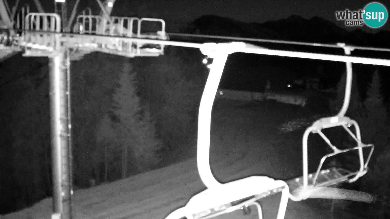 Web kamera Kranjska Gora VITRANC 2 | gornja postaja