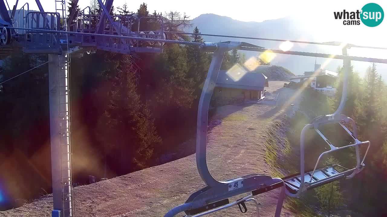 Webcam Kranjska Gora VITRANC 2 upper station