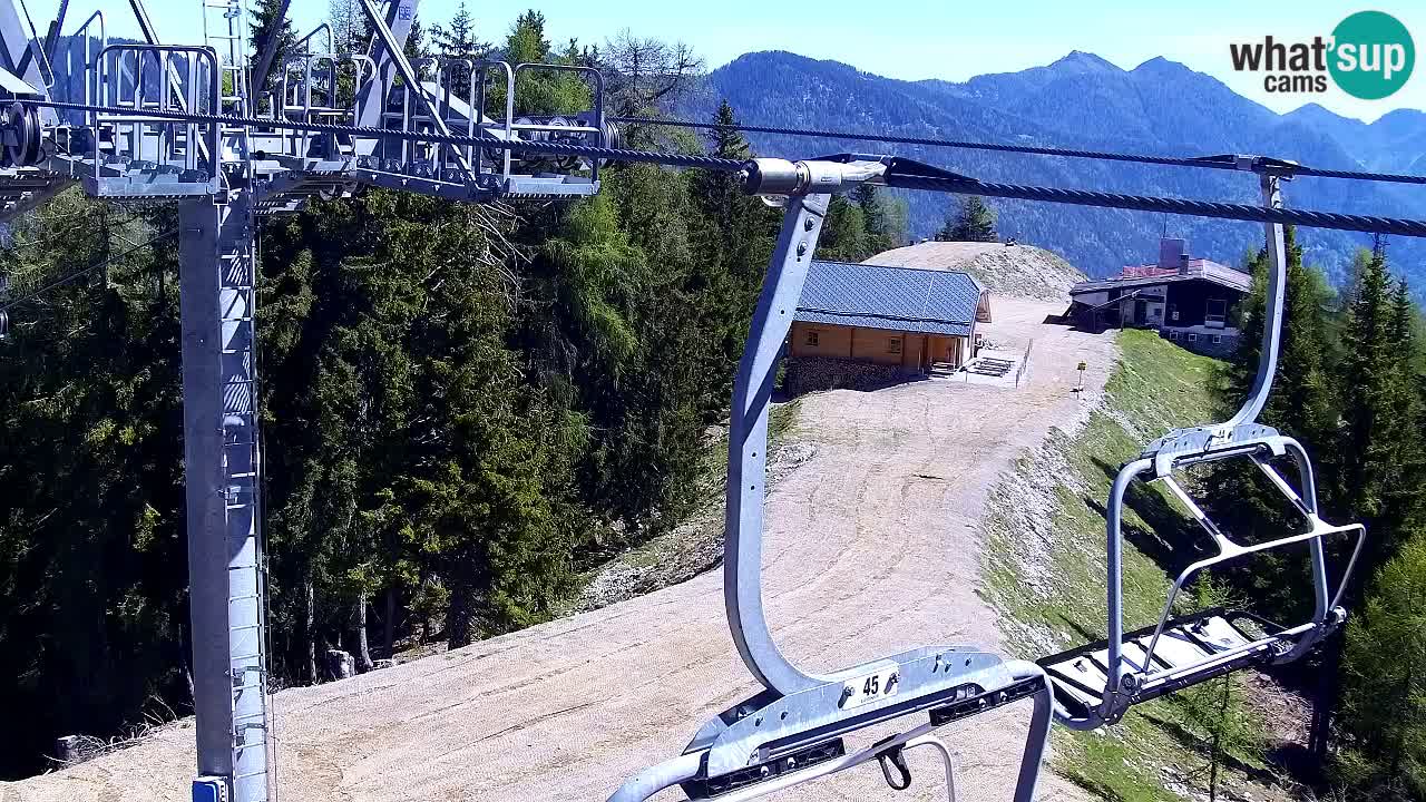 Webcam Kranjska Gora VITRANC 2 upper station