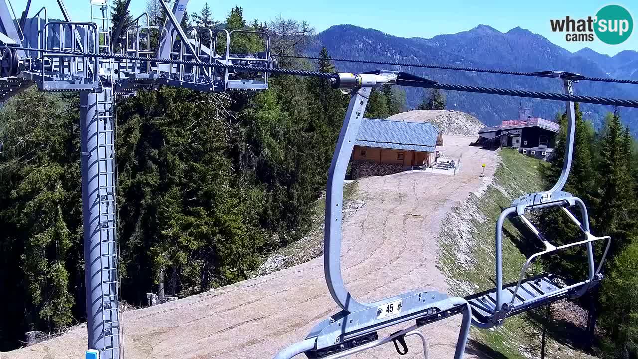 Webcam Kranjska Gora VITRANC 2 upper station