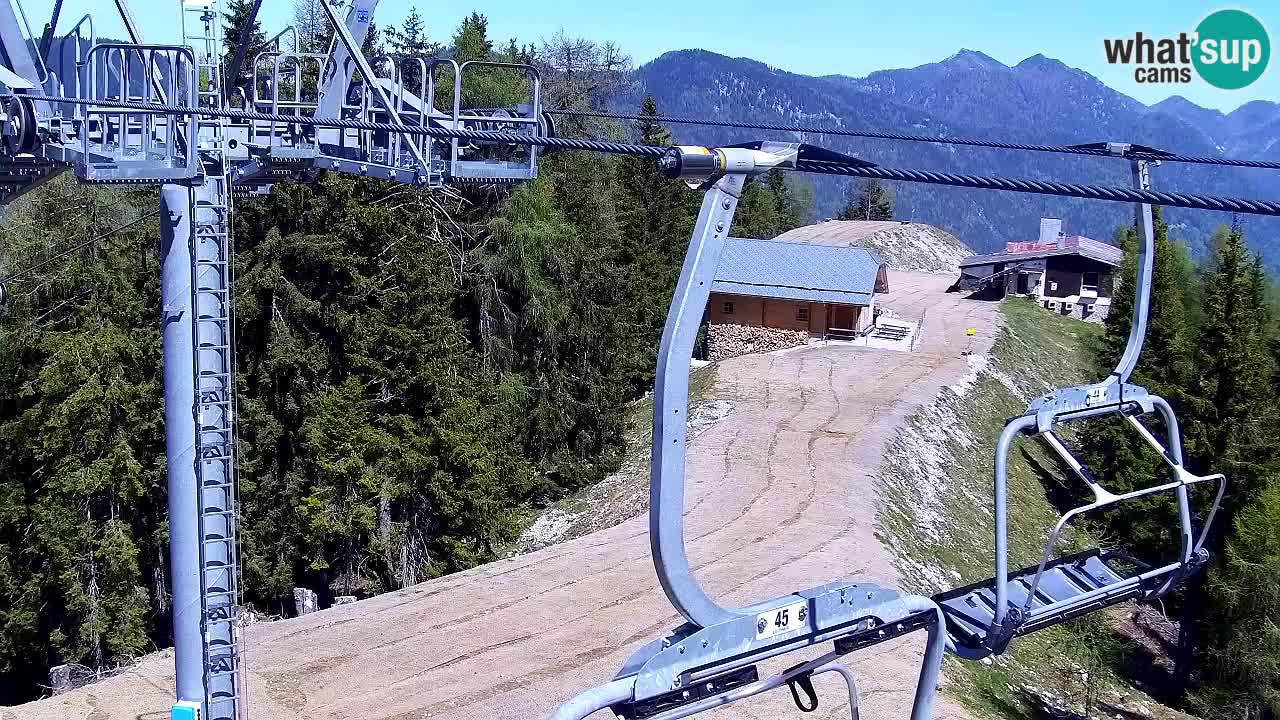 Webcam Kranjska Gora VITRANC 2 upper station