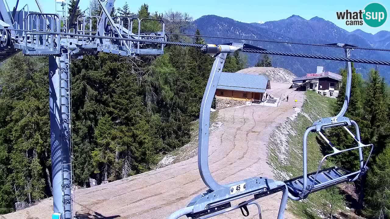 Webcam Kranjska Gora VITRANC 2 upper station