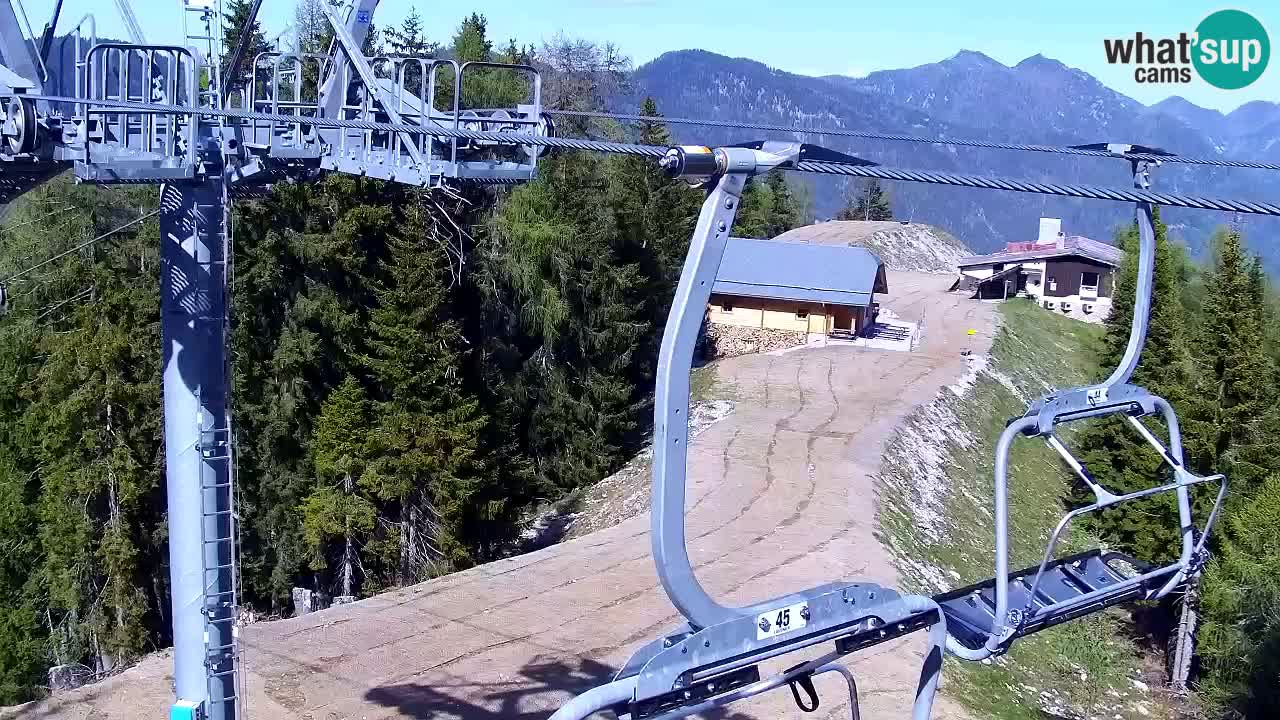 Webcam Kranjska Gora VITRANC 2 upper station