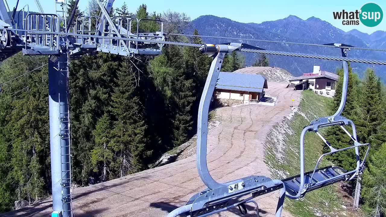 Webcam Kranjska Gora VITRANC 2 upper station