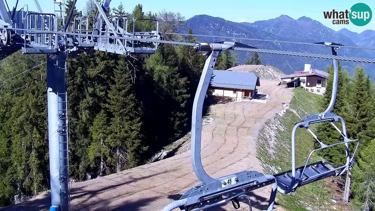 Webcam Kranjska Gora VITRANC 2 upper station