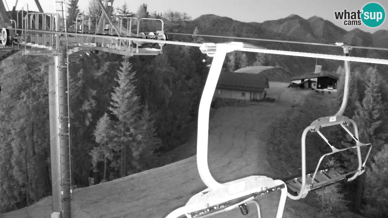 Webcam Kranjska Gora VITRANC 2 upper station