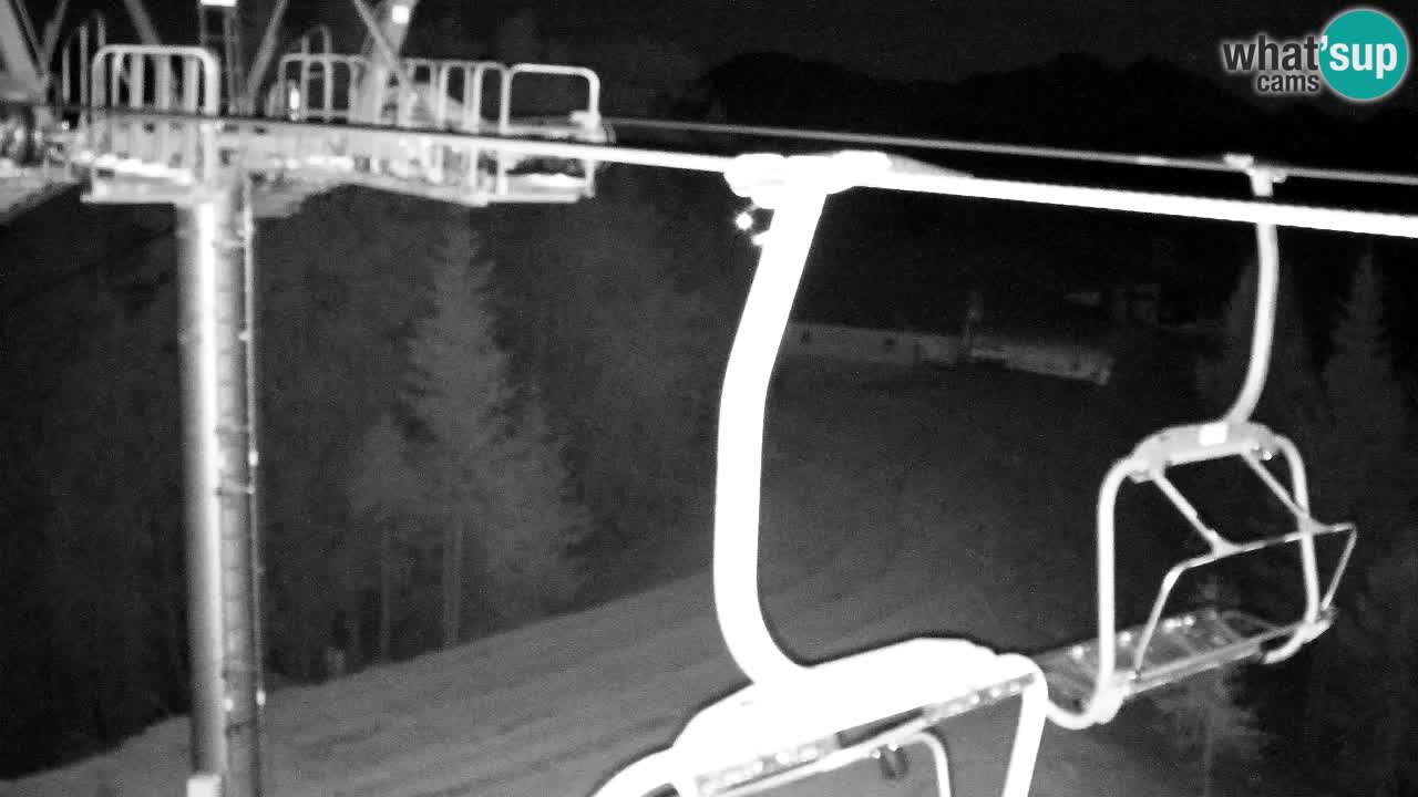 Webcam Kranjska Gora VITRANC 2 upper station