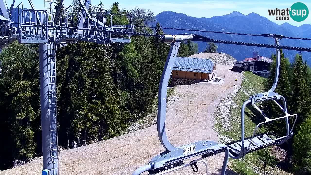 Webcam Kranjska Gora VITRANC 2 upper station