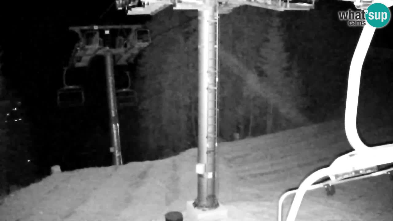 Web kamera Kranjska Gora VITRANC 2 | gornja postaja