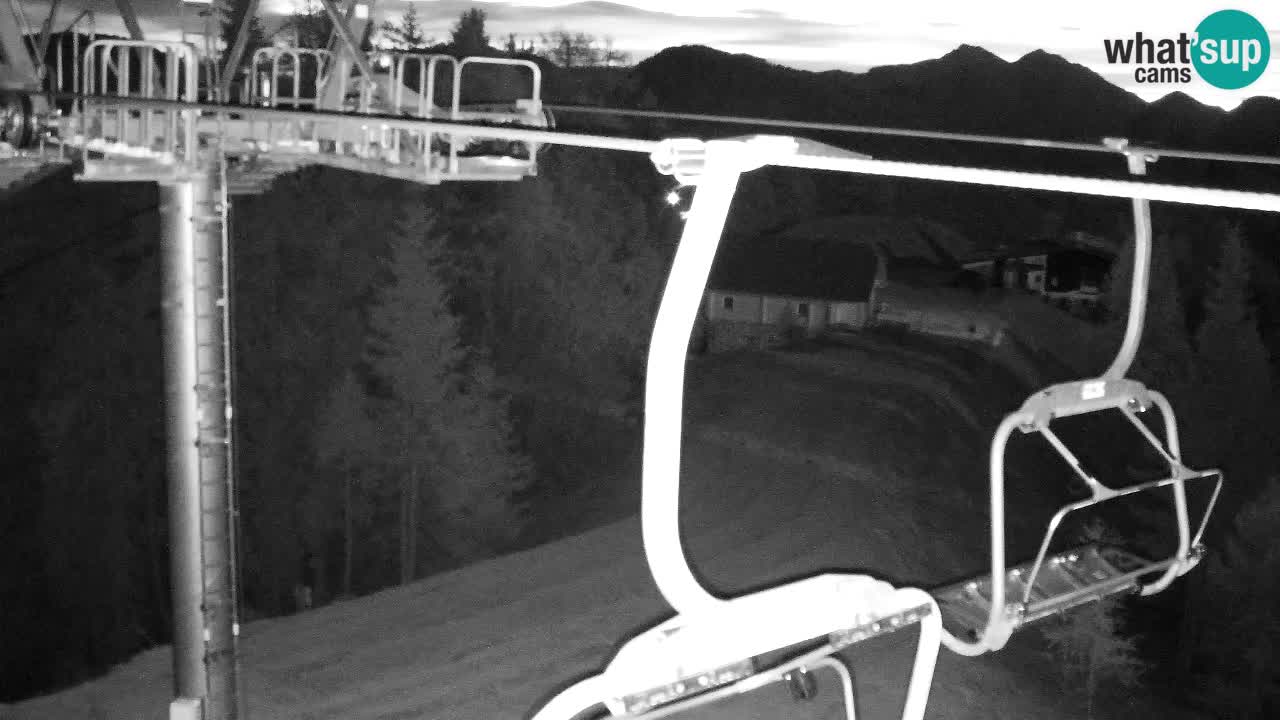 Webcam Kranjska Gora VITRANC 2 | station supérieure