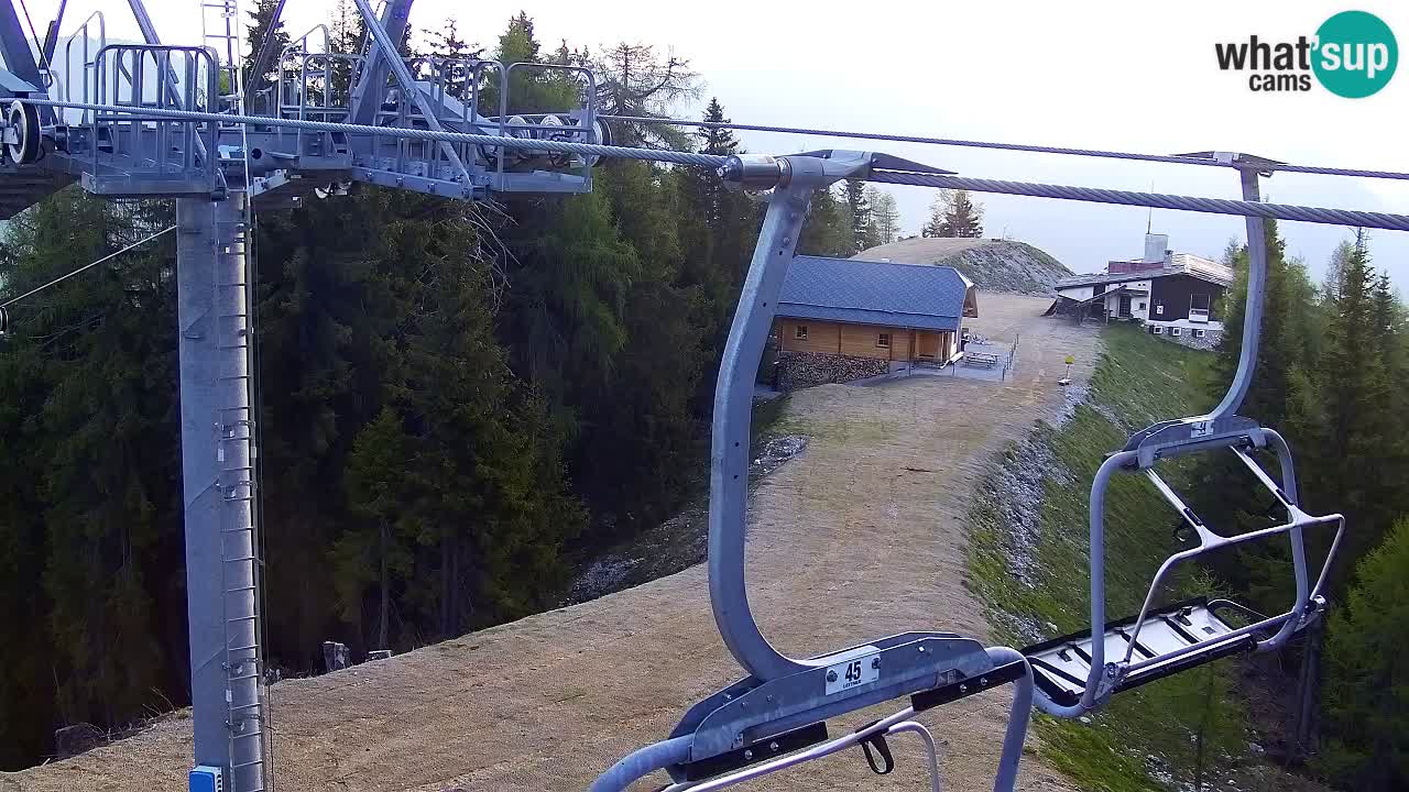 Webcam Kranjska Gora VITRANC 2 upper station