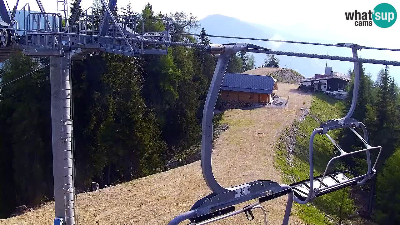 Webcam Kranjska Gora VITRANC 2 upper station