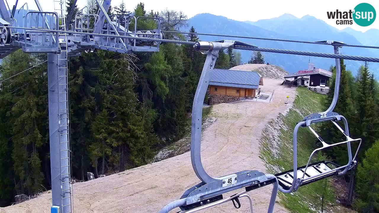 Webcam Kranjska Gora VITRANC 2 upper station