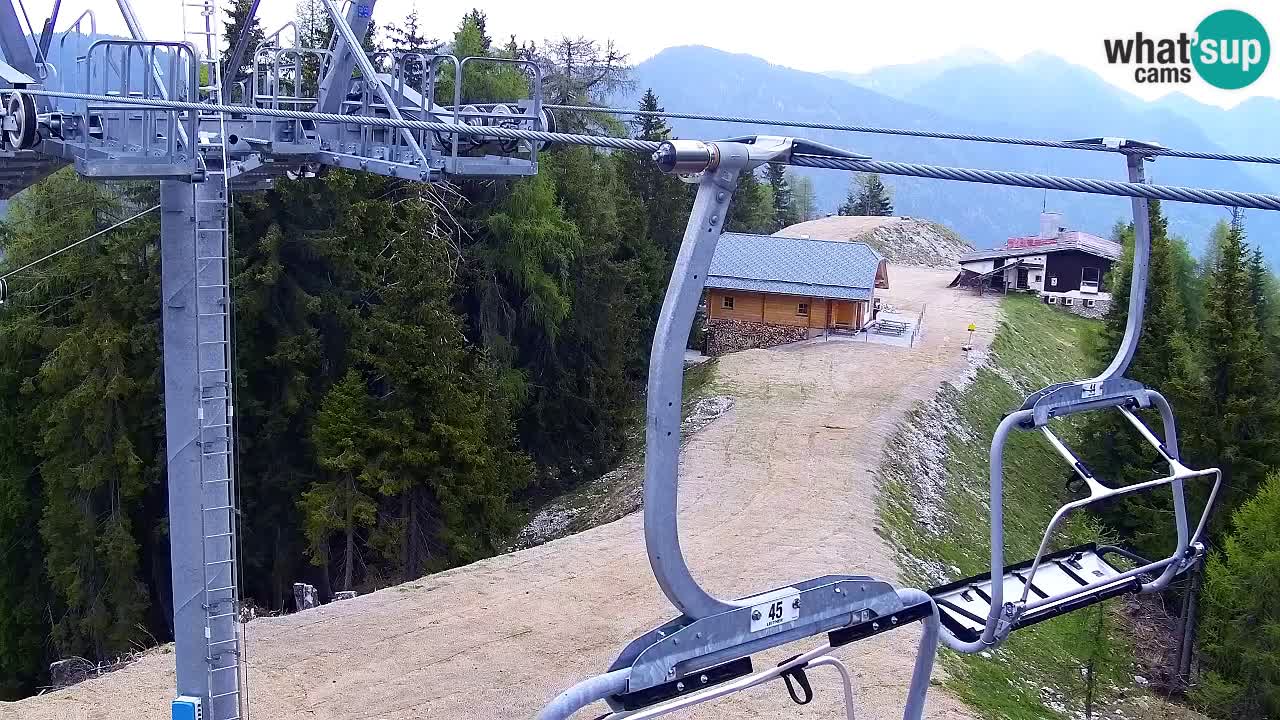 Webcam Kranjska Gora VITRANC 2 upper station