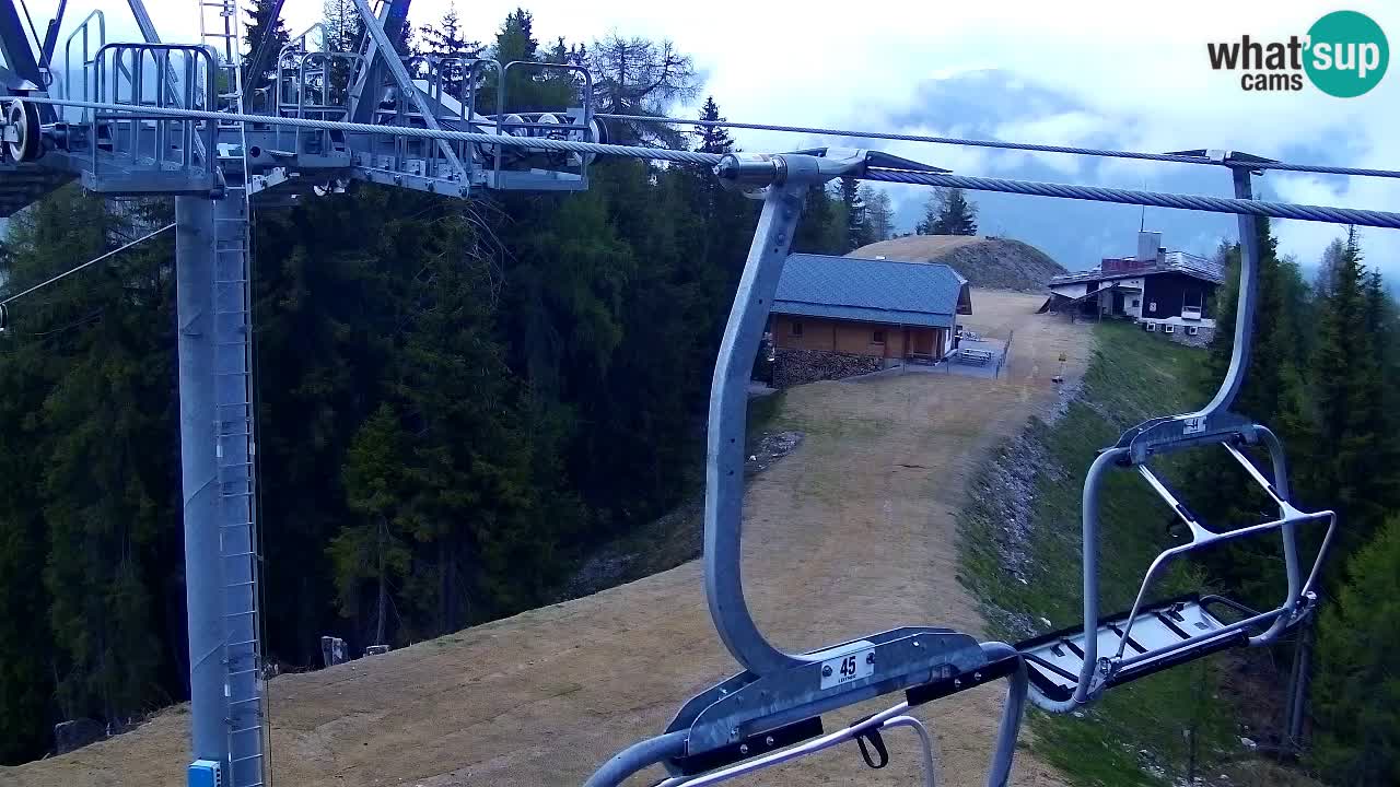 Webcam Kranjska Gora VITRANC 2 | Station supérieure
