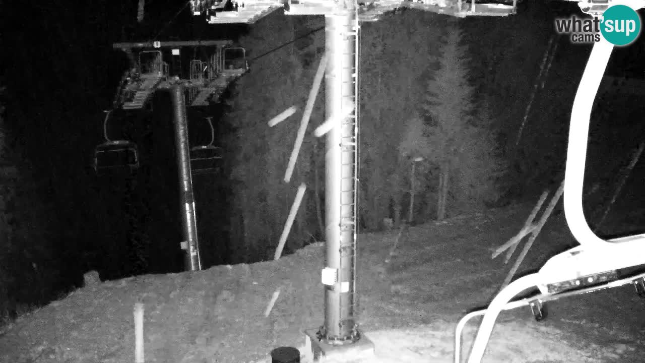 Webcam Kranjska Gora VITRANC 2 | station supérieure