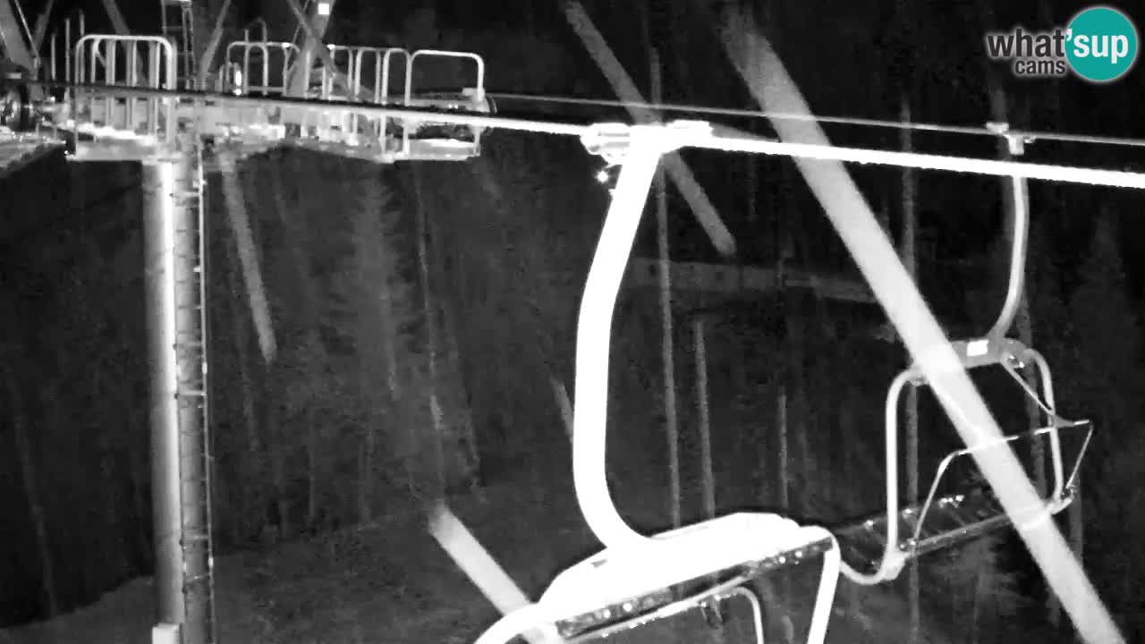 Webcam Kranjska Gora VITRANC 2 | station supérieure