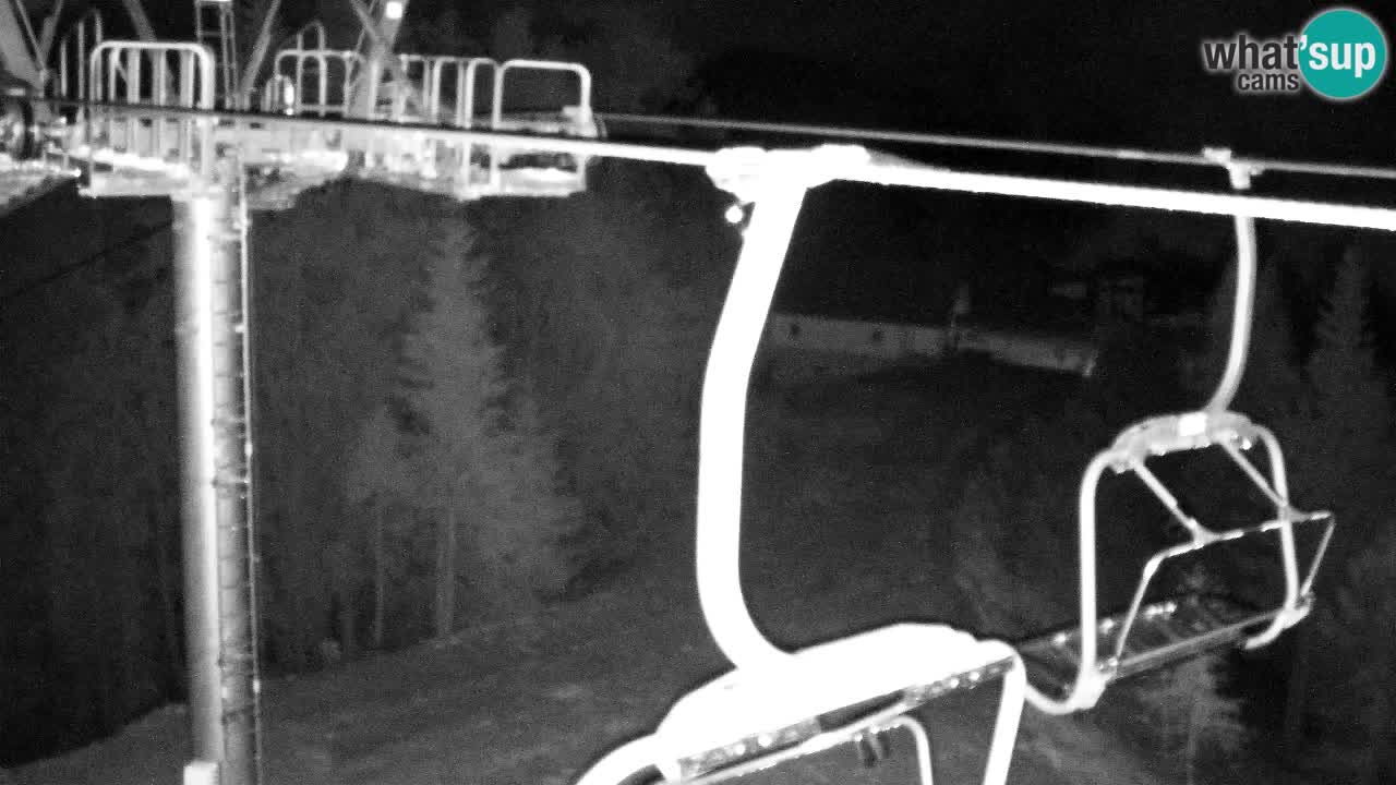 Web kamera Kranjska Gora VITRANC 2 | gornja postaja