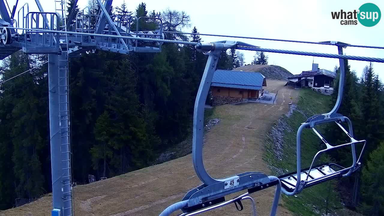 Webcam Kranjska Gora VITRANC 2 upper station