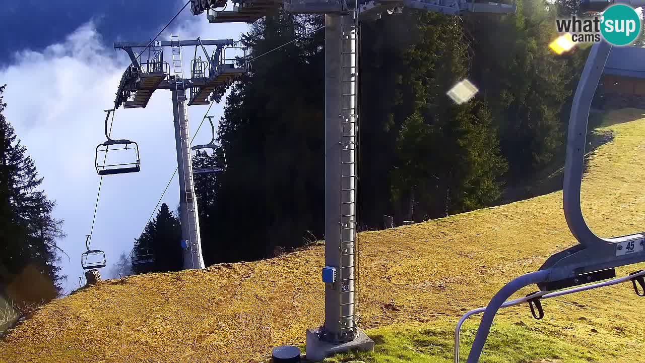 Webcam Kranjska Gora VITRANC 2 upper station