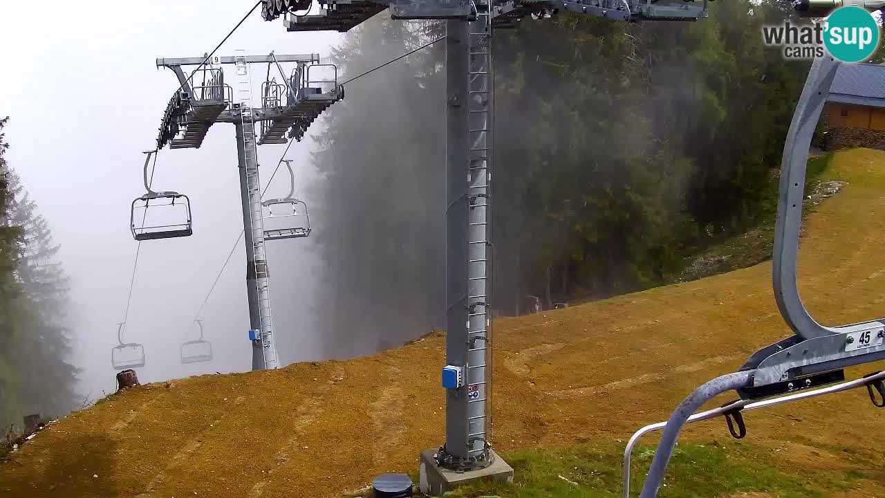 Webcam Kranjska Gora VITRANC 2 | Station supérieure