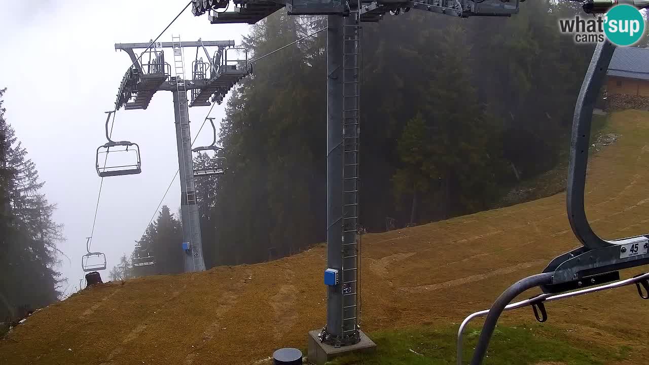 Web kamera Kranjska Gora VITRANC 2 | gornja postaja