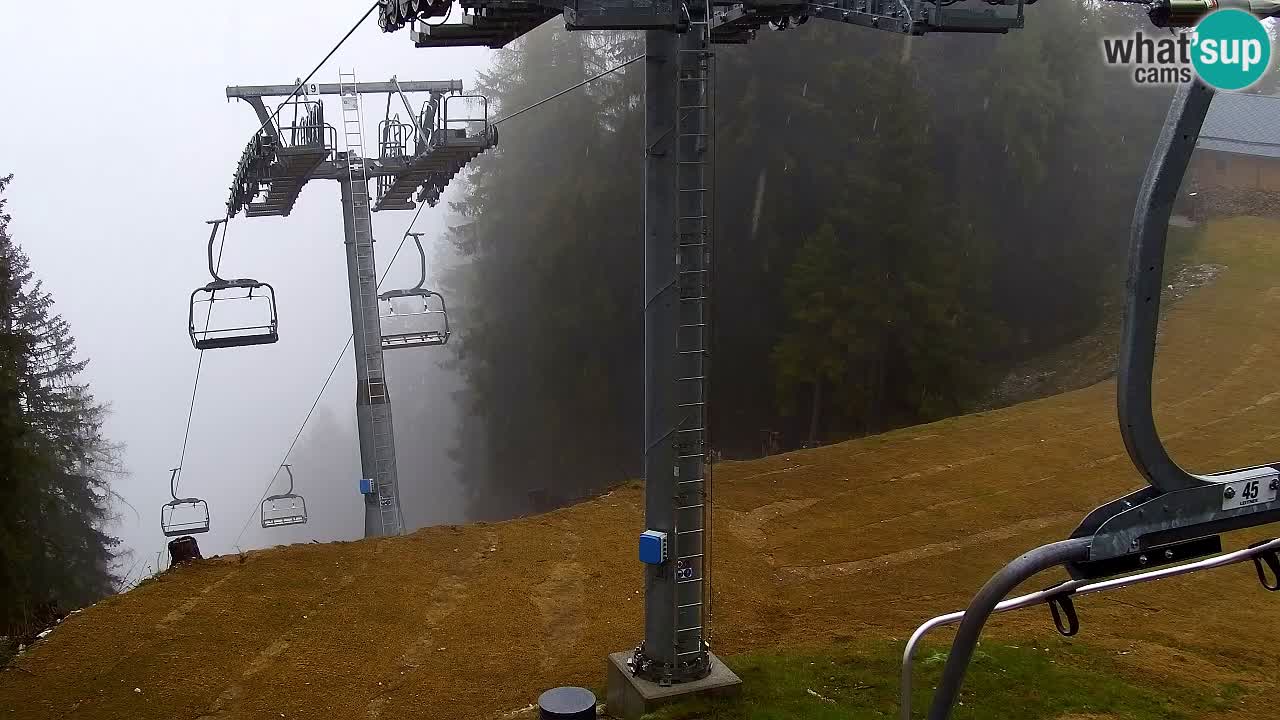 Webcam Kranjska Gora VITRANC 2 upper station
