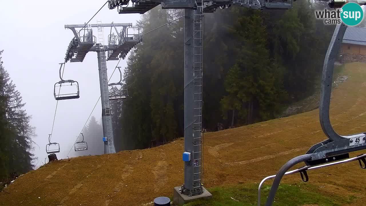 Webcam Kranjska Gora VITRANC 2 upper station