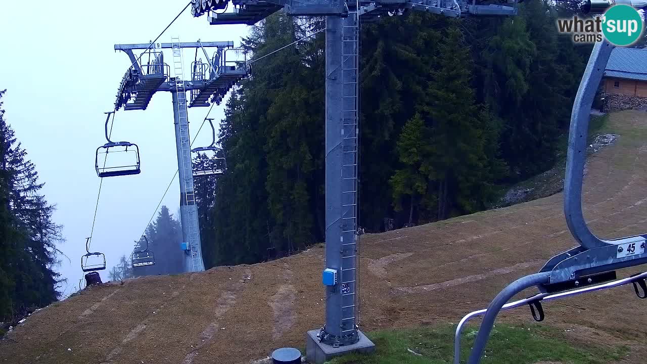 Webcam Kranjska Gora VITRANC 2 | Station supérieure