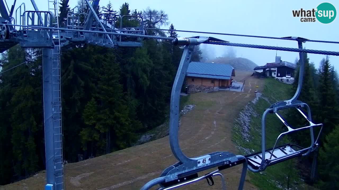 Webcam Kranjska Gora VITRANC 2 upper station