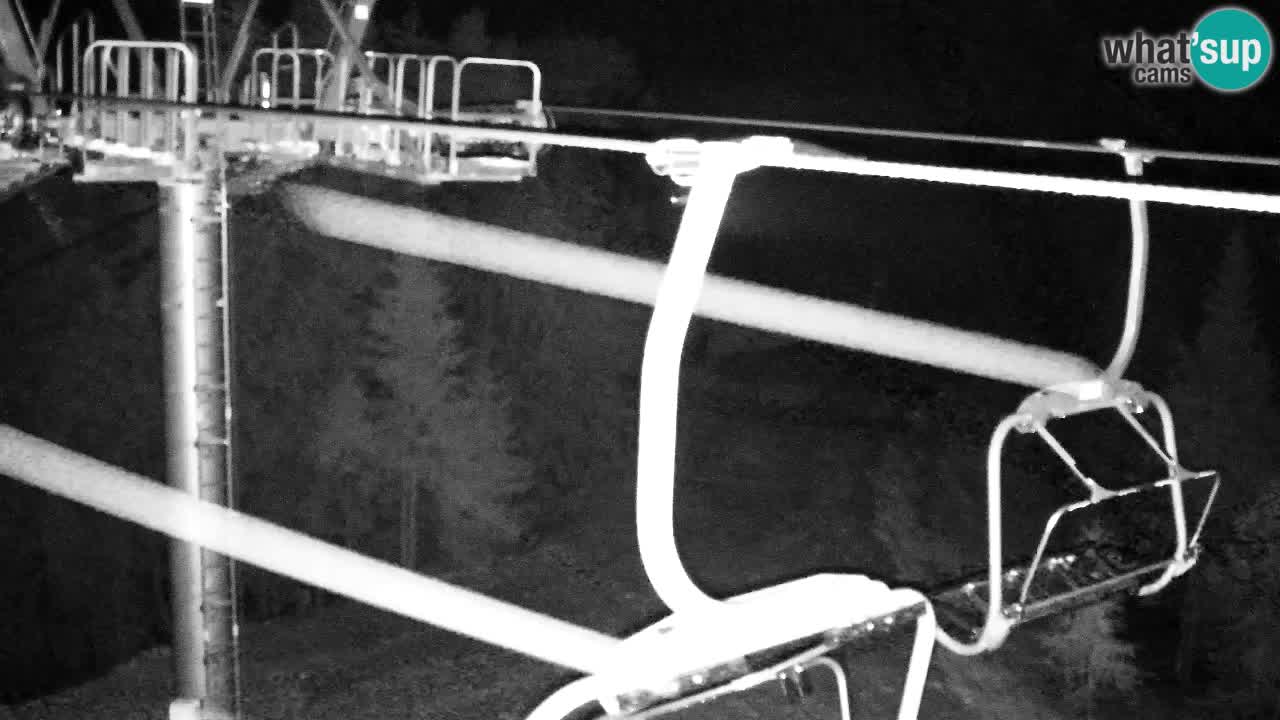 Webcam Kranjska Gora VITRANC 2 | station supérieure