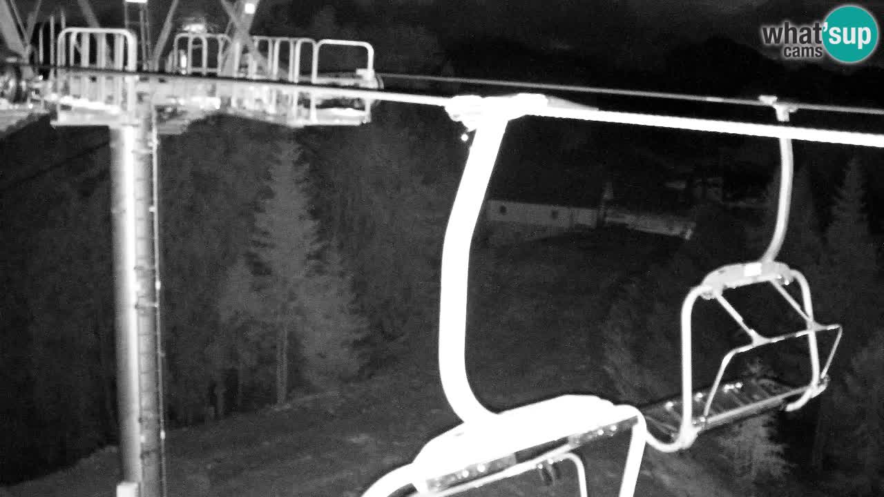 Web kamera Kranjska Gora VITRANC 2 | gornja postaja
