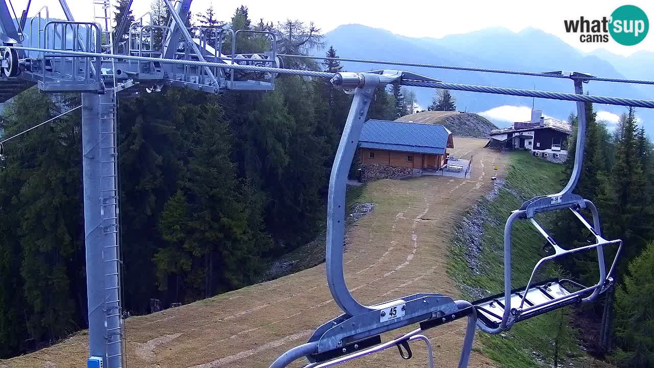 Web kamera Kranjska Gora VITRANC 2 | gornja postaja