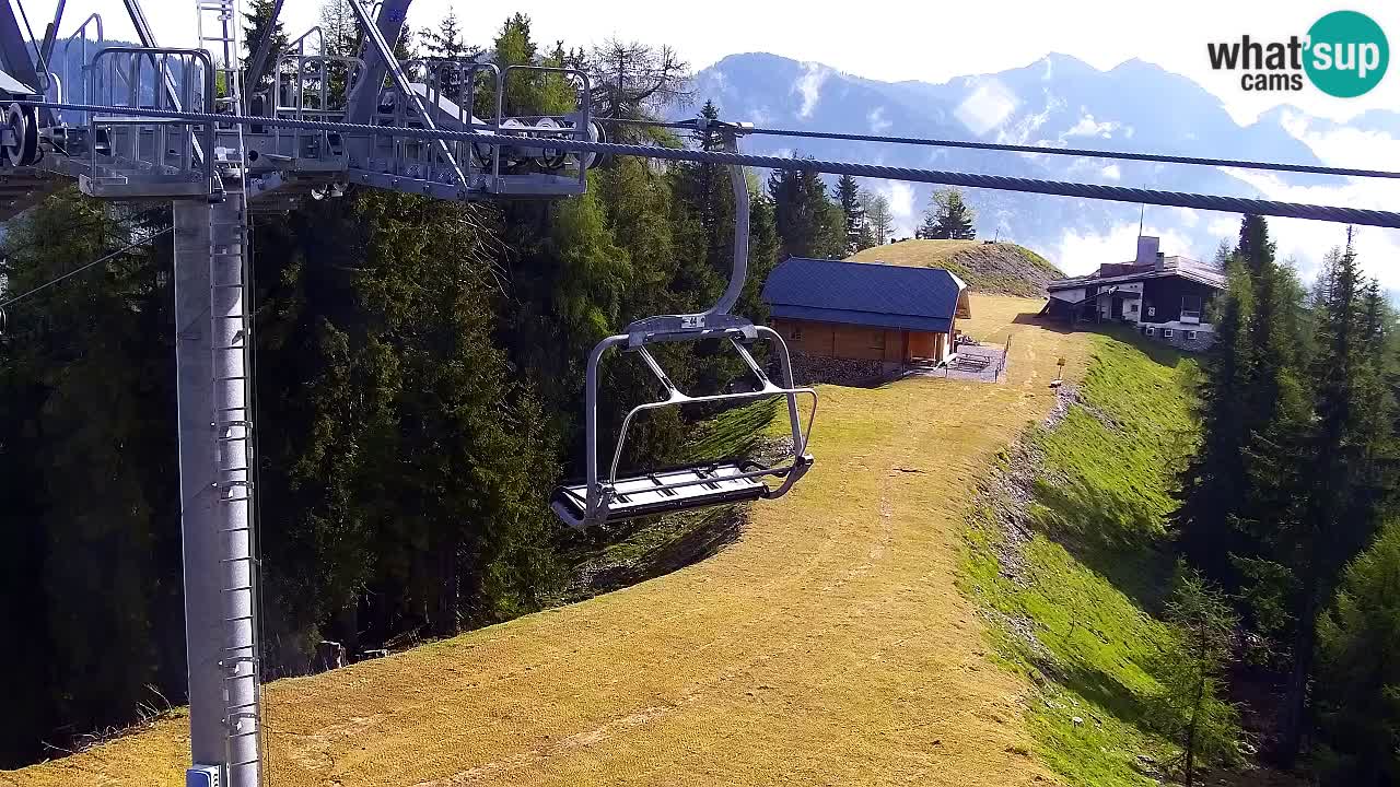 Webcam Kranjska Gora VITRANC 2 upper station