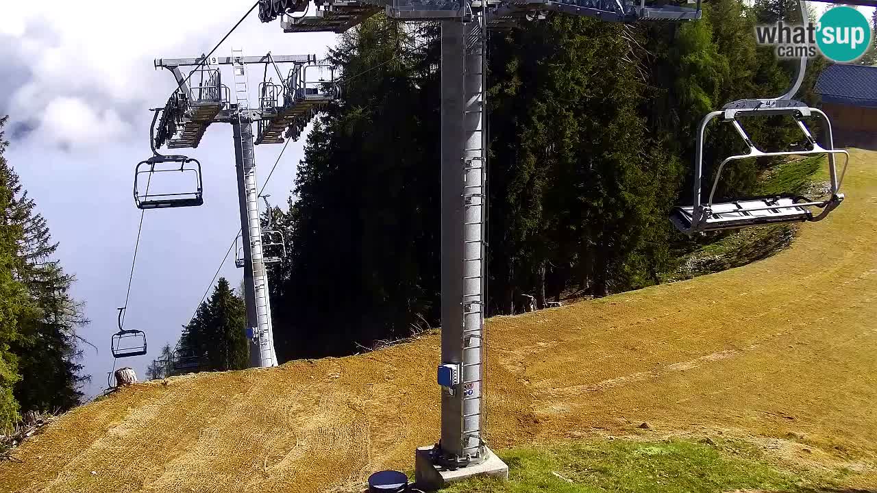 Webcam Kranjska Gora VITRANC 2 upper station