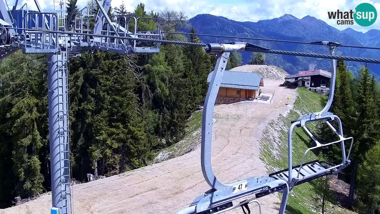 Webcam Kranjska Gora VITRANC 2 upper station