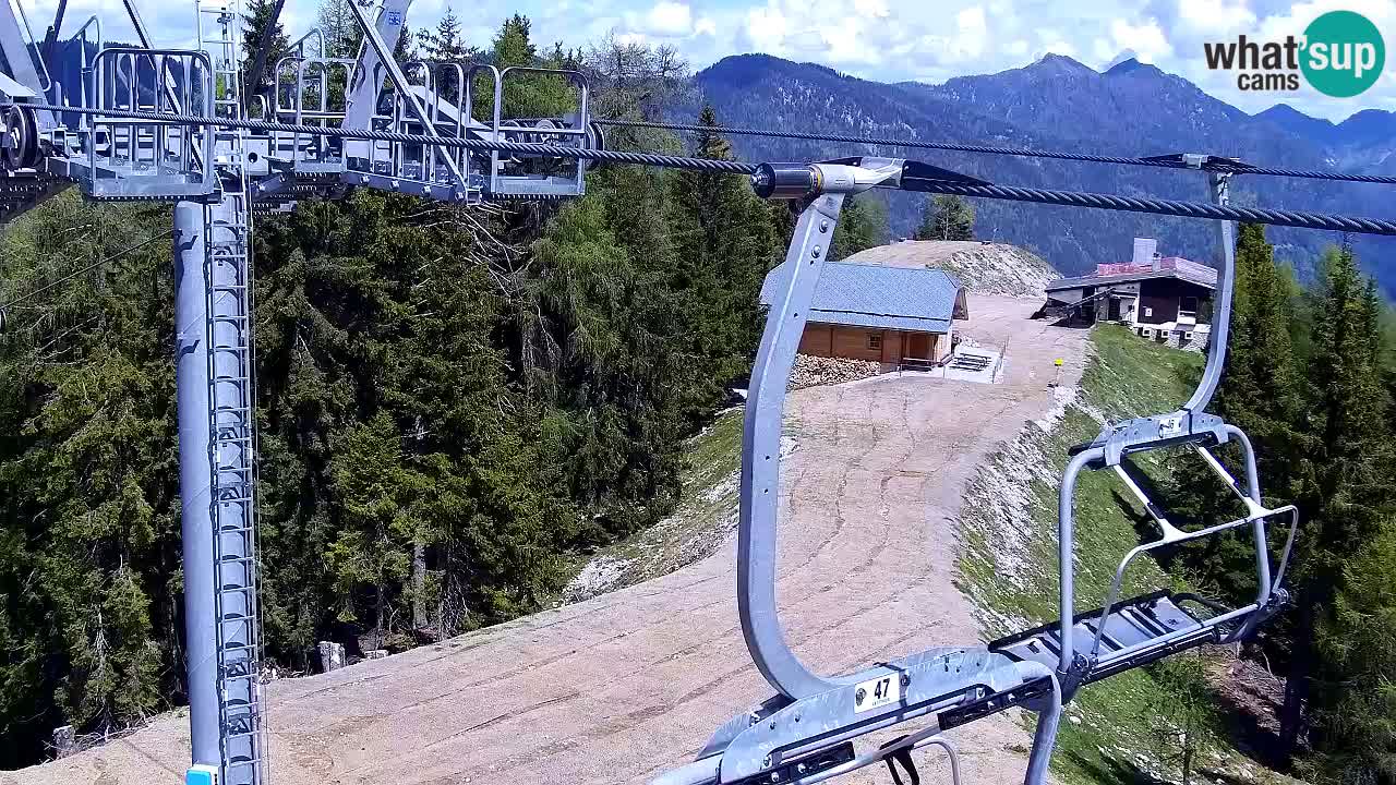 Web kamera Kranjska Gora VITRANC 2 | gornja postaja
