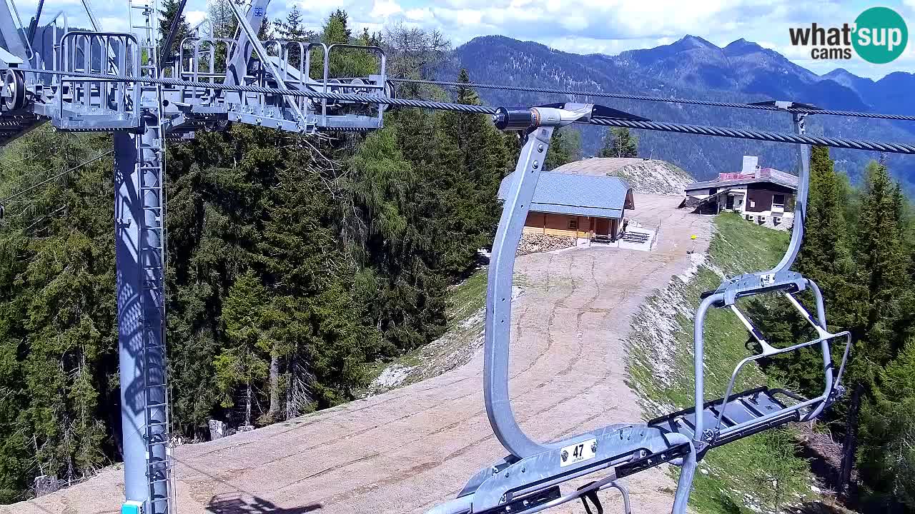 Webcam Kranjska Gora VITRANC 2 | Station supérieure