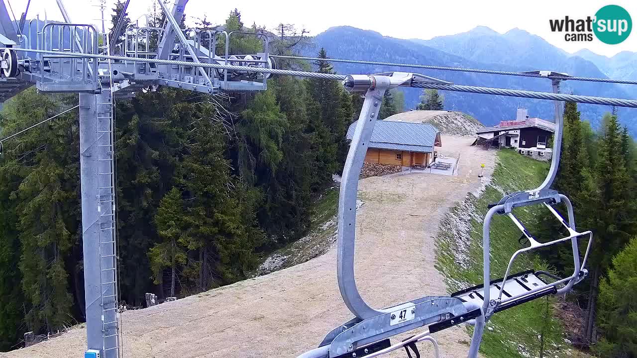 Web kamera Kranjska Gora VITRANC 2 | gornja postaja