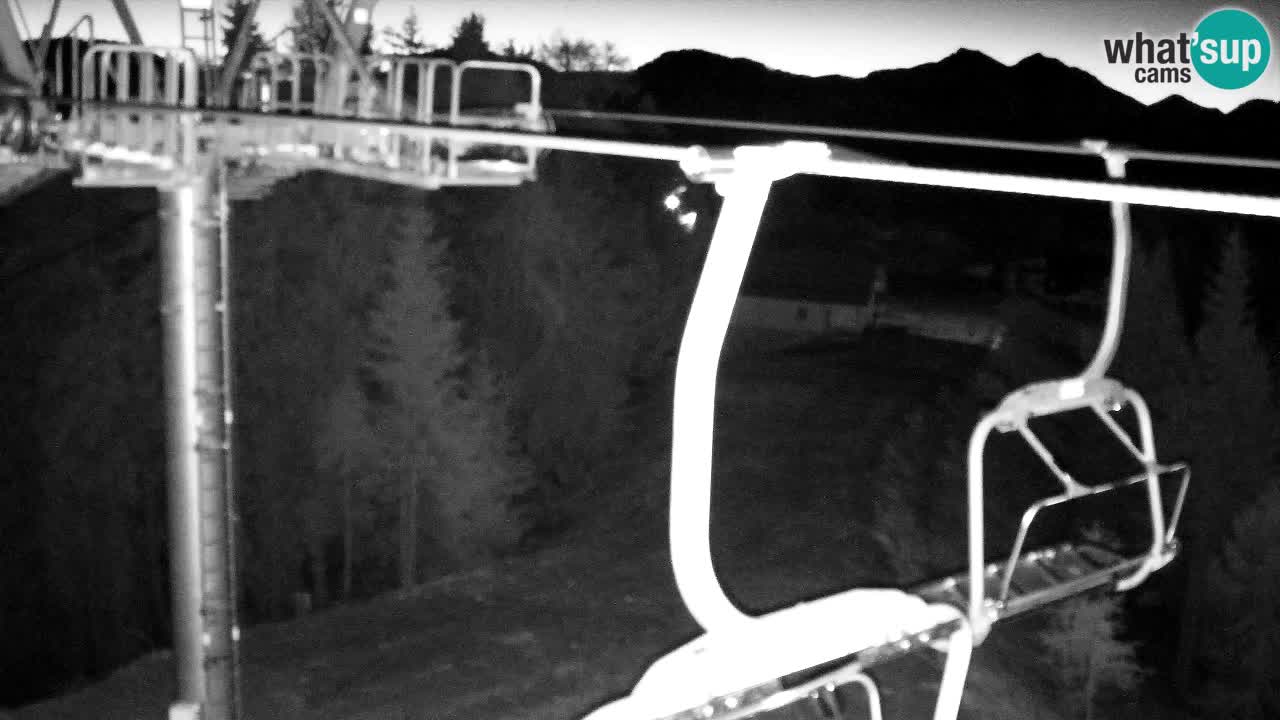 Webcam Kranjska Gora VITRANC 2 | Station supérieure