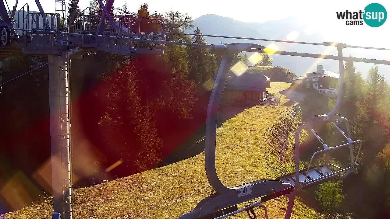 Webcam Kranjska Gora VITRANC 2 upper station