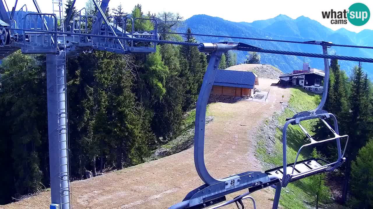 Webcam Kranjska Gora VITRANC 2 upper station