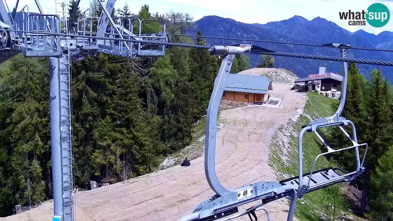 Webcam Kranjska Gora VITRANC 2 upper station