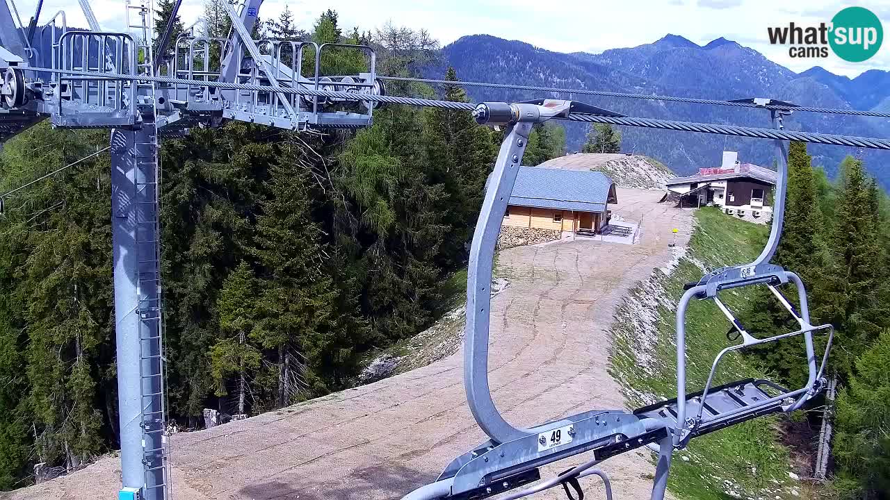 Webcam Kranjska Gora VITRANC 2 upper station