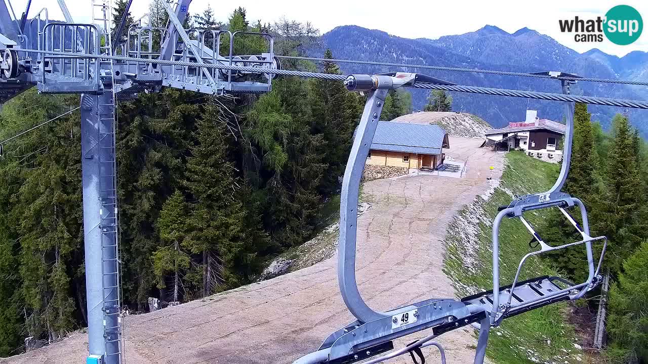 Web kamera Kranjska Gora VITRANC 2 | gornja postaja